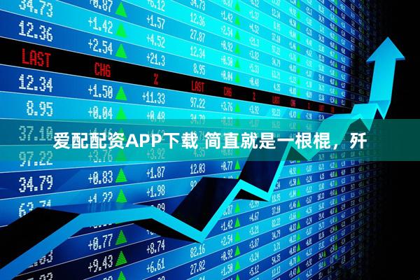 爱配配资APP下载 简直就是一根棍，歼